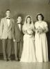 Frank Morreira Jr., Louis Carrier, Evelyn Morreira and Hilda Morreira Carrier