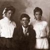Rose Rodrigues, John Rodrigues and Ludvina Rodrigues